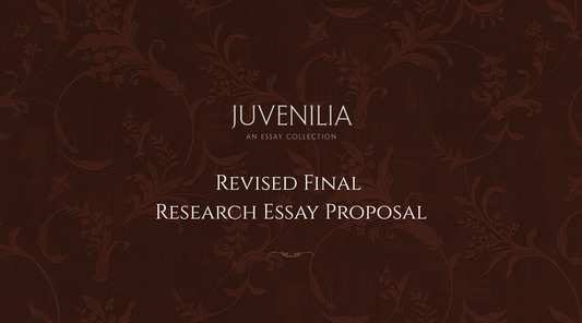 Revised Final Research Essay Proposal