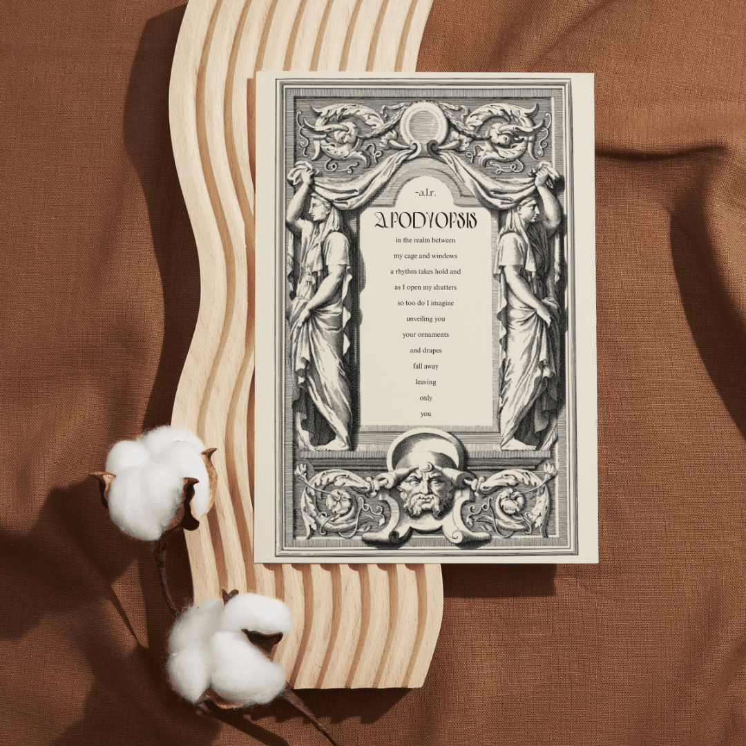 Apodyopsis || Poetry Postcard
