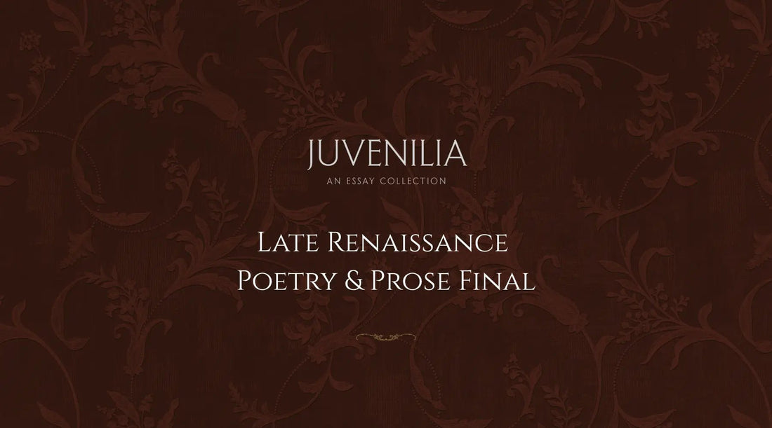 Late-Renaissance-Poetry-Prose-Final Mythosmith Publishing