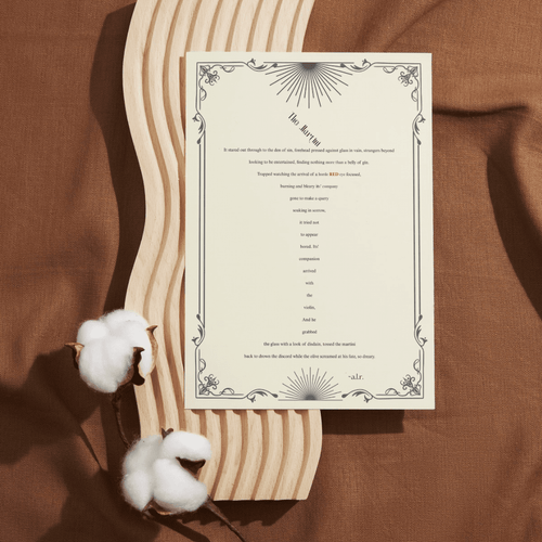 Martini || Poetry Postcard