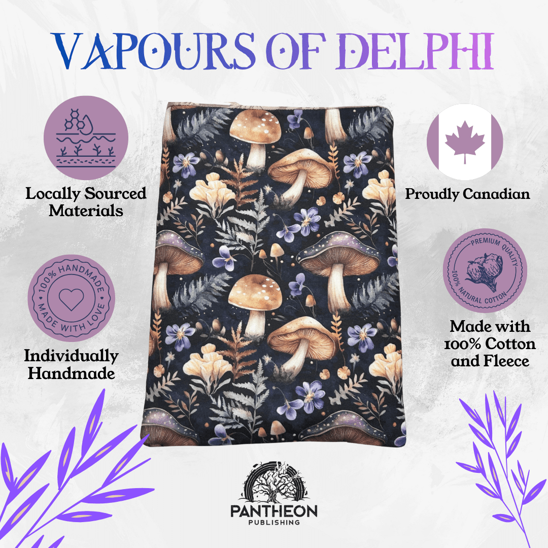 Vapours of Delphi || Fabric Dust Jacket Mythosmith Publishing