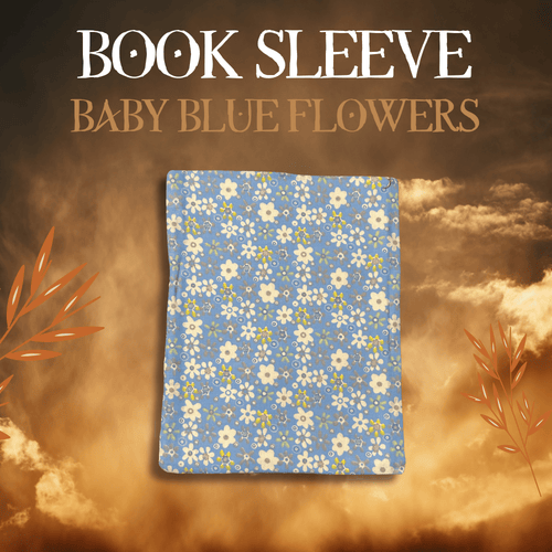 Baby Blue Floral || Booksleeve Mythosmith Publishing