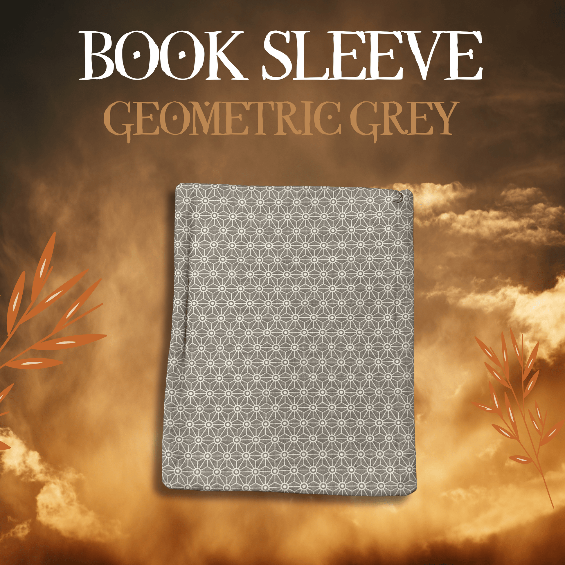 Geometric Grey || Booksleeve Mythosmith Publishing